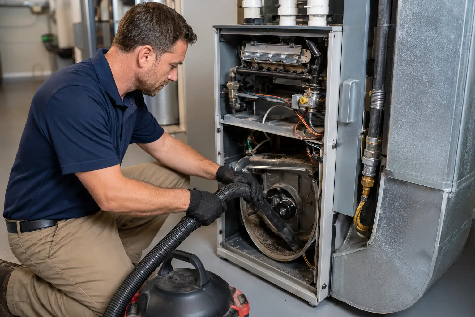 furnace cleaning